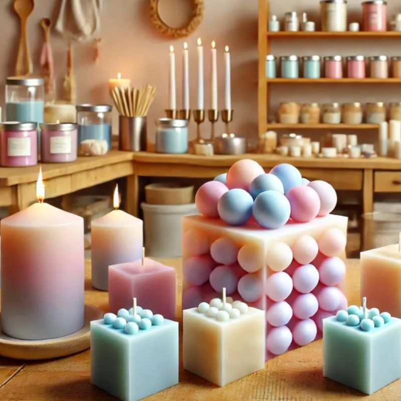 Accessoire Bougie Colorant Grand Format en Coffret