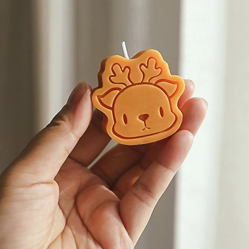 Bougie De Noël Originale Figurine en Coffret