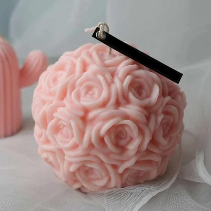 Bougie Parfumée Originale Boule Ronde Romantique