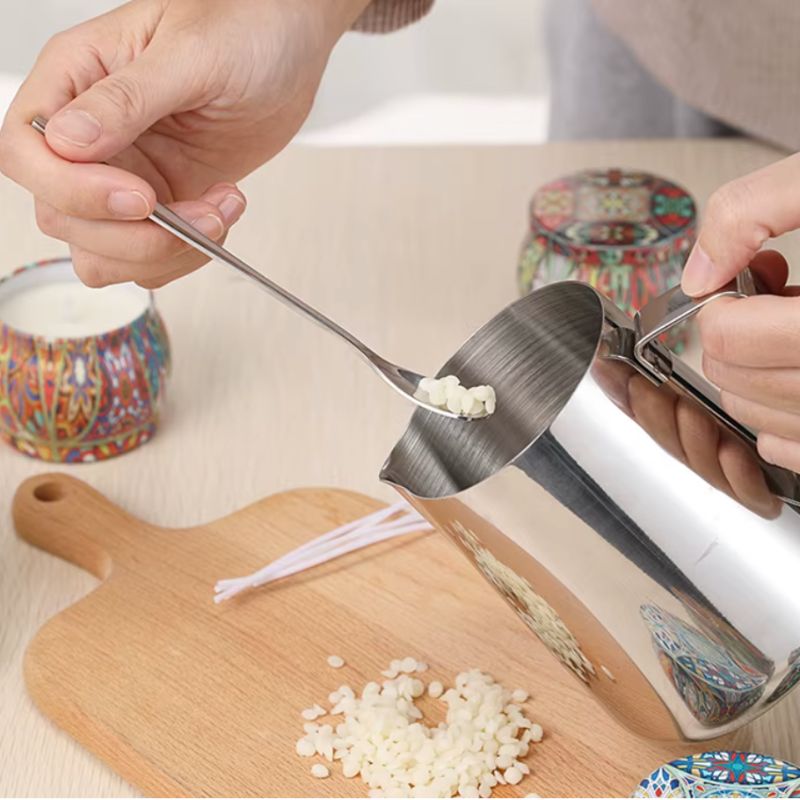 Matériel Bougie Pot Verseur en Acier Inoxydable