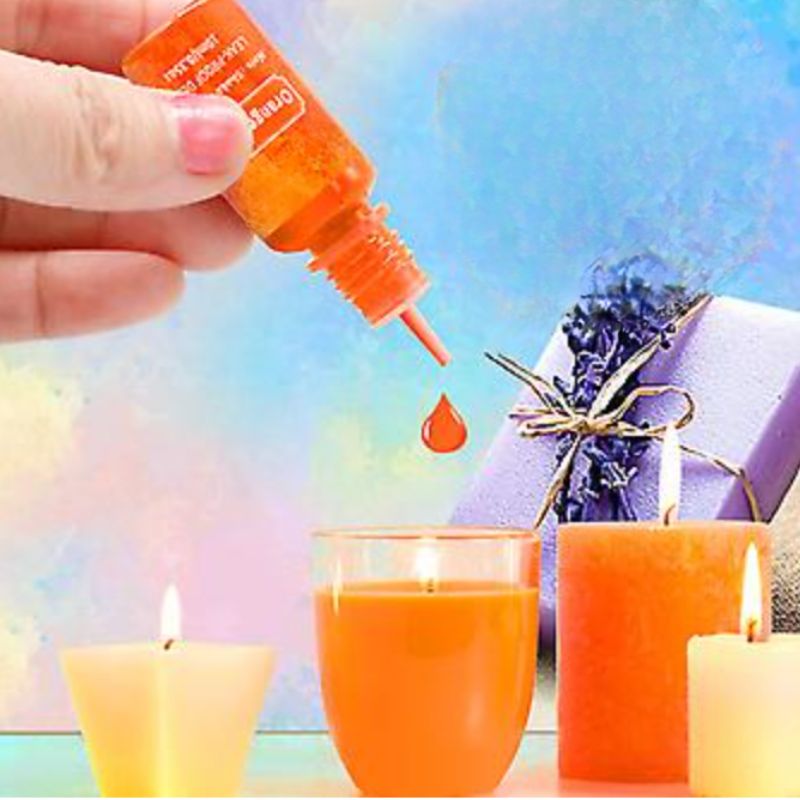 Accessoire Bougie Colorant Grand Format en Coffret