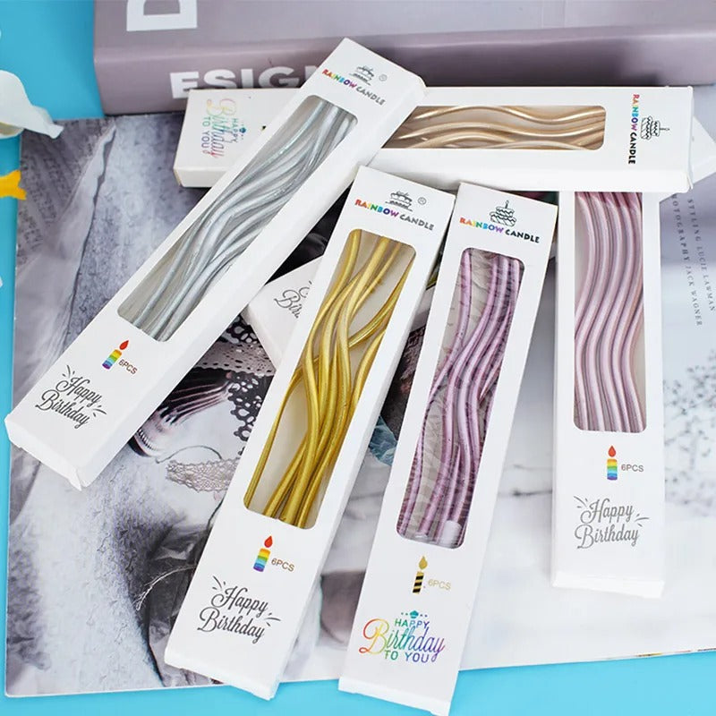 Bougie Anniversaire Spirale 