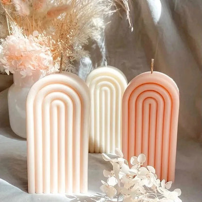 Bougie Décorative Arc Contemporain