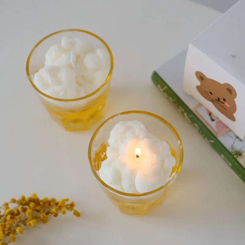 Bougie Décorative Gourmande Boisson Festive
