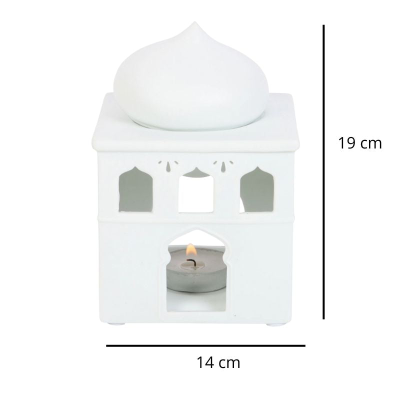 Brule Parfum Lueur d’Orient, avec ses dimensions et sur fond blanc.