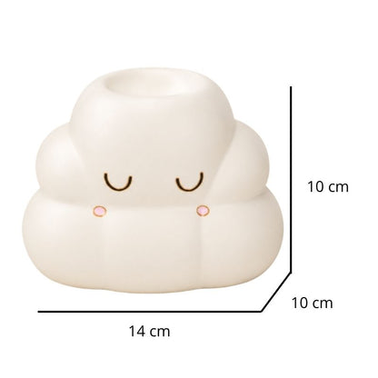 Brule Parfum Nuage Rêveur, avec ses dimensions et sur fond blanc.