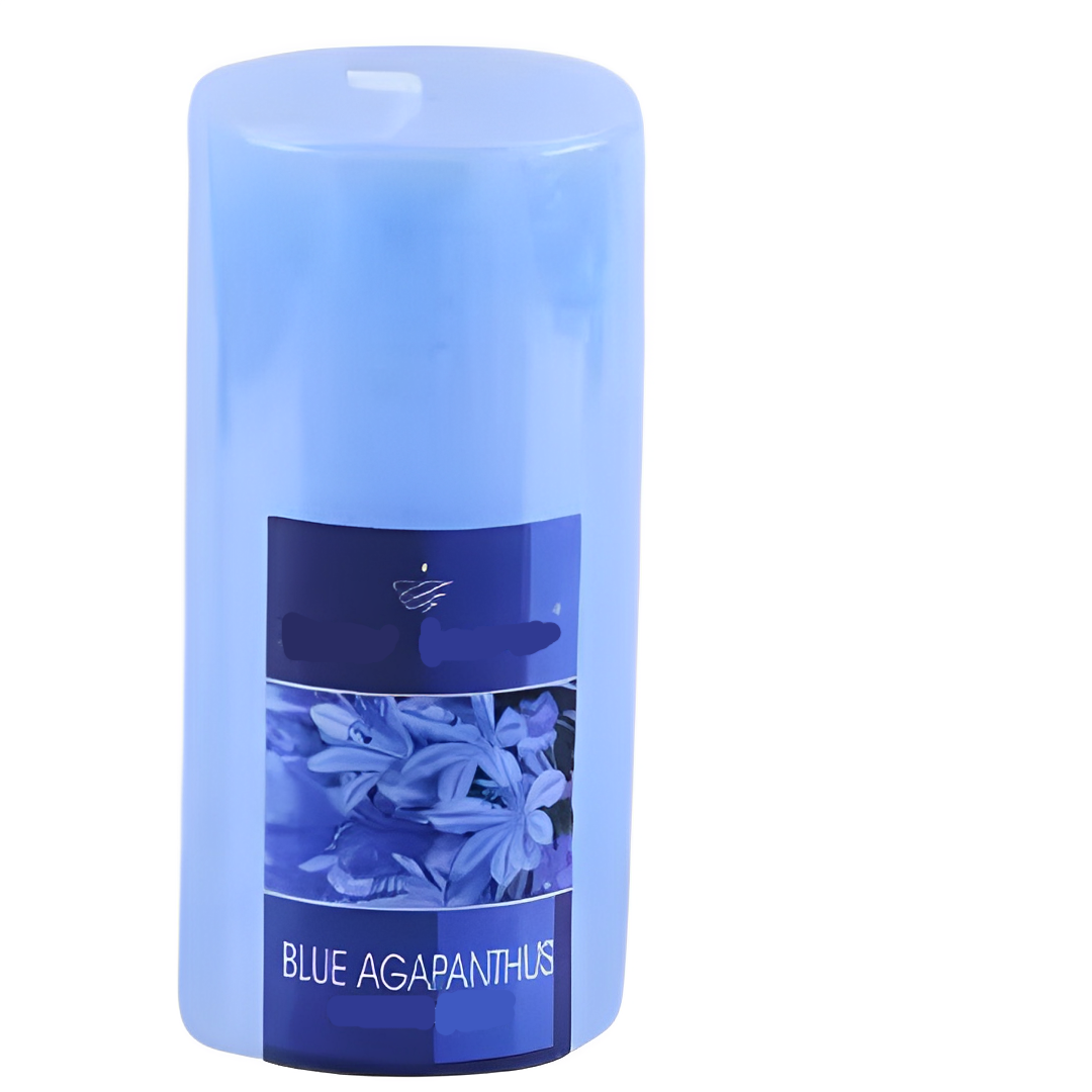 Bougie Décorative Pilier Parfumé Bleu