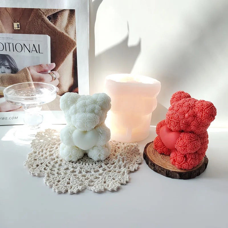 Moule Silicone Design Ourson Craquant