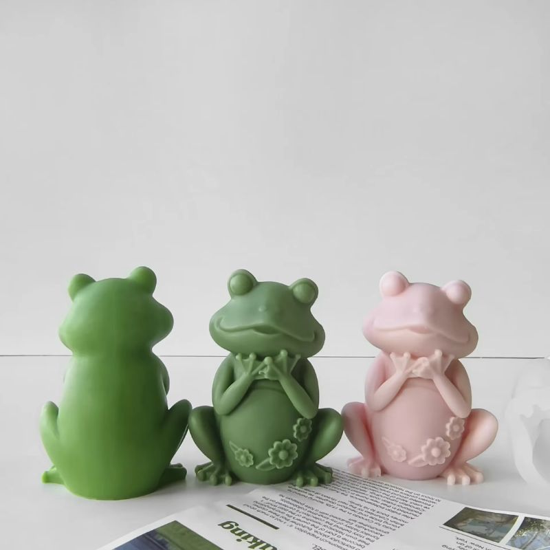 Moule Silicone Grenouille Amusante