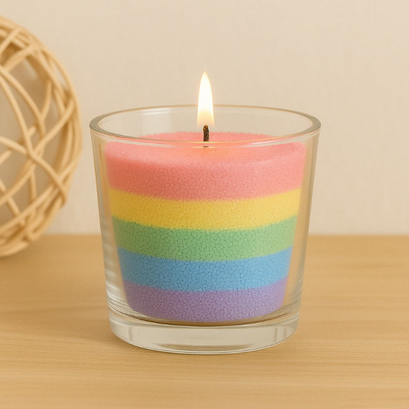 Perles de Cire Décorative DIY, idée de fabrication de bougie personnalisée. Ambiance scandinave.