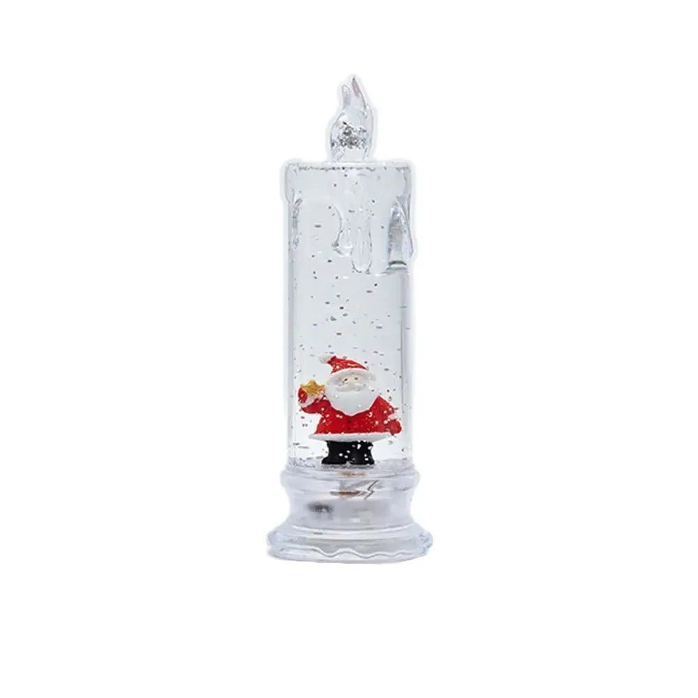 Bougie De Noël Led Pilier - La Bougie Féerique