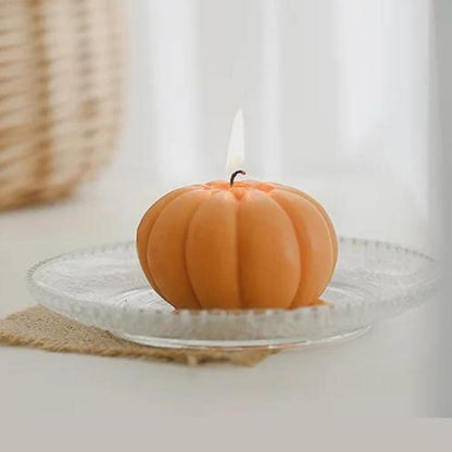 Bougie Décorative Fruit Citrouille 