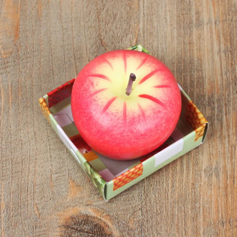 Bougie Décorative Fruit Pomme D'Amour - La Bougie Féerique
