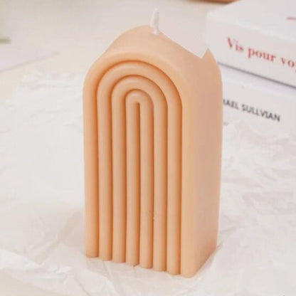 Bougie Décorative Géométrique Arche - La Bougie Féerique