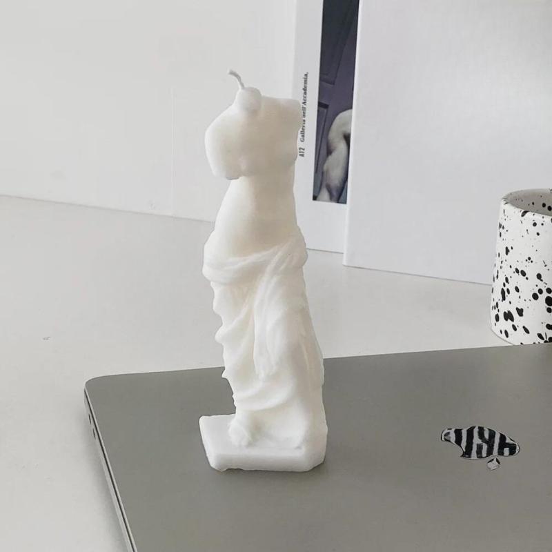 Bougie Décorative Statue