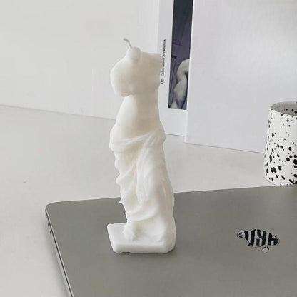 Bougie Décorative Statue