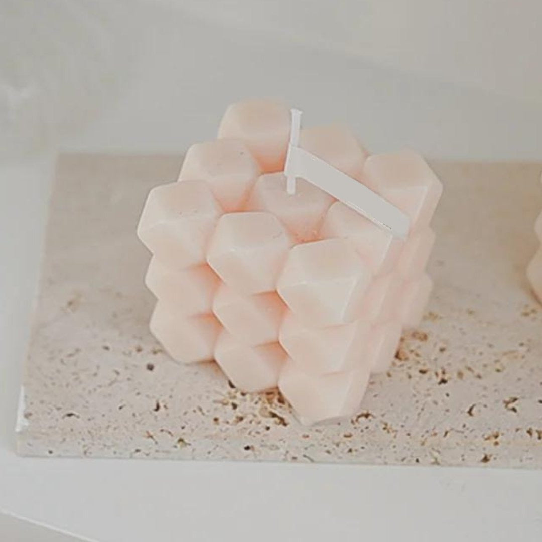 Bougie Parfumée Cube Diamant - La Bougie Féerique