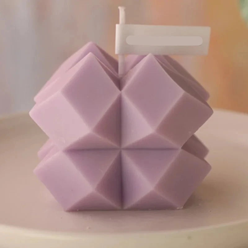 Bougie Parfumée Mini Cube Diamant - La Bougie Féerique
